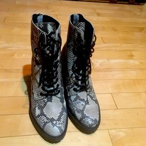 Dolce Vita Norma Snake Print Booties